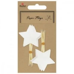 Youdoit Plats Apéritif Et Accessoires 10 Piques étoile Blanches -saladiers et coupelles Soldes 10 piques etoile blanches 2