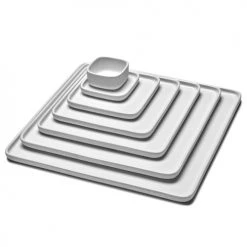 Serax Plats Apéritif Et Accessoires Assiette Carrée En Porcelaine Blanche 12x12cm -saladiers et coupelles Soldes assiette carree en porcelaine blanche 12x12cm 3
