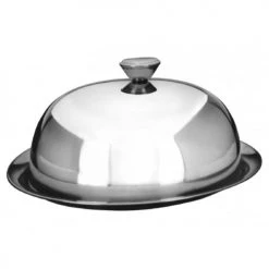 Wadiga Plats, Saladiers Et Coupelles Assiette De Présentation Avec Cloche En Inox