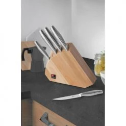 Sabatier Trompette Découpe Bloc 5 Couteaux De Cuisine -saladiers et coupelles Soldes bloc 5 couteaux de cuisine 5