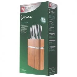 Richardson Sheffield Découpe Bloc Bamboo 5 Couteaux De Cuisine -saladiers et coupelles Soldes bloc bamboo 5 couteaux de cuisine 3