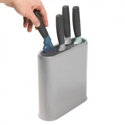 BergHoff Découpe Bloc Couteaux Universel Gris En Pvc -saladiers et coupelles Soldes bloc couteaux universel gris en pvc 5