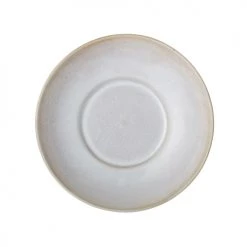 Bloomingville Plats, Saladiers Et Coupelles Bol De Présentation En Grès Crème