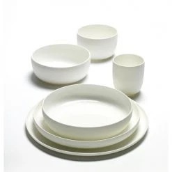 Serax Plats, Saladiers Et Coupelles Bol Saladier Blanc D20cm -saladiers et coupelles Soldes bol saladier blanc d20cm 2