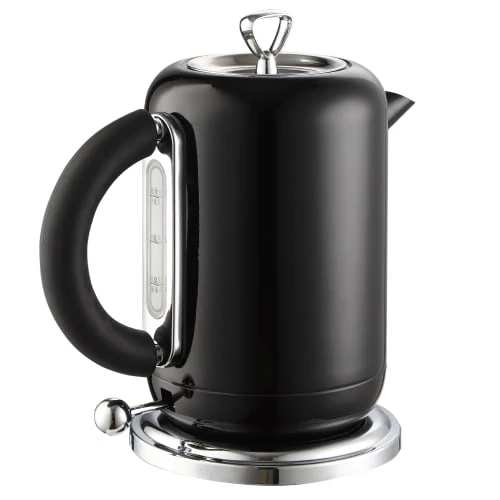 Kitchen Move Théières Bouilloire électrique Inox Acier Inoxydable Noir 1.8L 4 Kitchen Move Théières Bouilloire électrique Inox Acier Inoxydable Noir 1.8L – Image 2