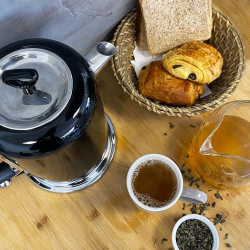 Kitchen Move Théières Bouilloire électrique Inox Acier Inoxydable Noir 1.8L 8 Kitchen Move Théières Bouilloire électrique Inox Acier Inoxydable Noir 1.8L – Image 6