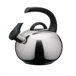 Cristel Théières Bouilloire Inox 1.9 L Finition Brillante Argent