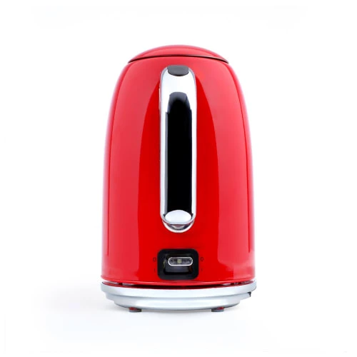 Livoo Théières Bouilloire Rétro En Acier Inoxydable Rouge 4 Livoo Théières Bouilloire Rétro En Acier Inoxydable Rouge – Image 2