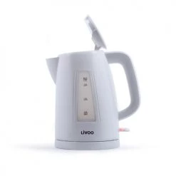 Livoo Théières Bouilloire Sans Fil électrique En Plastique Blanc -saladiers et coupelles Soldes bouilloire sans fil electrique en plastique blanc 3