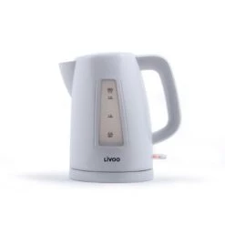Livoo Théières Bouilloire Sans Fil électrique En Plastique Blanc -saladiers et coupelles Soldes bouilloire sans fil electrique en plastique blanc 5