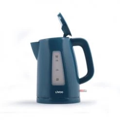 Livoo Théières Bouilloire Sans Fil électrique En Plastique Bleu -saladiers et coupelles Soldes bouilloire sans fil electrique en plastique bleu 2