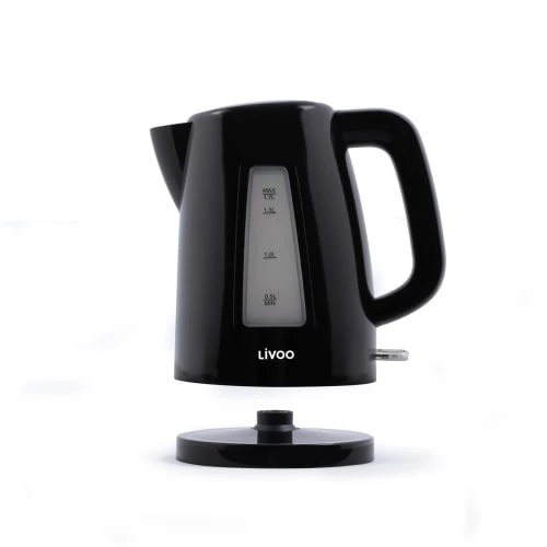 Livoo Théières Bouilloire Sans Fil électrique En Plastique Noir 6 Livoo Théières Bouilloire Sans Fil électrique En Plastique Noir – Image 4