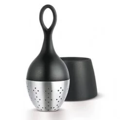 Adhoc Théières Boule à Thé Noire -saladiers et coupelles Soldes boule a the noire 2