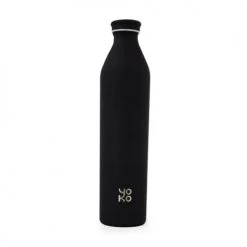 Yoko Design Théières Bouteille Isotherme 1000ml Coloris Noir Mat