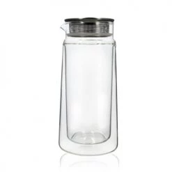 OGO Living Théières Carafe Infuseur Double Paroi En Verre 650 Ml