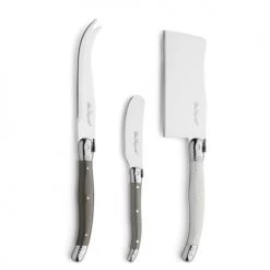 Lou Laguiole Découpe Coffret 3 Couverts De Service à Fromage