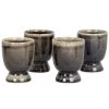 Maisons Du Monde Plats Apéritif Et Accessoires Coffret Coquetiers En Grès Gris Et Ivoire (x4) -saladiers et coupelles Soldes coffret coquetiers en gres gris et ivoire x4 1000 12 5 227268 1