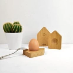 Reine Mère Plats, Saladiers Et Coupelles Coquetier Bois Cabane S - Lot De 2 -saladiers et coupelles Soldes coquetier bois cabane s lot de 2 1