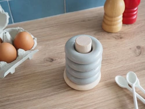 Gone's Plats, Saladiers Et Coupelles Coquetier En Bois Et Béton - Lot De 4 7 Gone's Plats, Saladiers Et Coupelles Coquetier En Bois Et Béton - Lot De 4 – Image 5