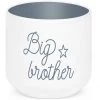 Créa Bisontine Plats Apéritif Et Accessoires Coquetier En Porcelaine Big Brother -saladiers et coupelles Soldes coquetier en porcelaine big brother