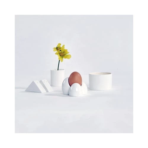 Thelermont Upton Plats, Saladiers Et Coupelles Coquetier En Porcelaine Blanche 7 Thelermont Upton Plats, Saladiers Et Coupelles Coquetier En Porcelaine Blanche – Image 5