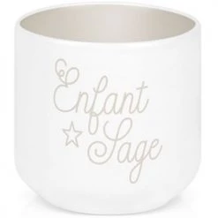 Créa Bisontine Plats Apéritif Et Accessoires Coquetier En Porcelaine Enfant Sage