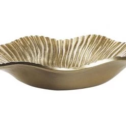 Beliani Plats, Saladiers Et Coupelles Coupe De Fruits Décorative Doré