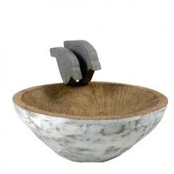 Sensei Maison Plats, Saladiers Et Coupelles Coupe Décorative Oiseaux Blanc Grand Modèle -saladiers et coupelles Soldes coupe decorative oiseaux blanc grand modele 3