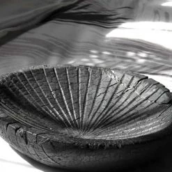 Sensei Maison Plats, Saladiers Et Coupelles Coupe En Bois Strié 24 Ou 30 Cm Noir 30x30x7 Cm -saladiers et coupelles Soldes coupe en bois strie 24 ou 30 cm noir 30x30x7 cm 4