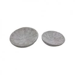 Sensei Maison Plats, Saladiers Et Coupelles Coupe En Bois Strié 24 Ou 30 Cm Noir 30x30x7 Cm -saladiers et coupelles Soldes coupe en bois strie 24 ou 30 cm noir 30x30x7 cm 5