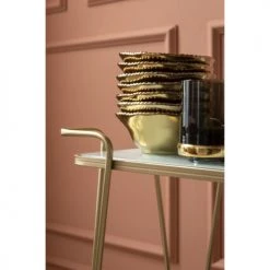 Kare Design Plats, Saladiers Et Coupelles Coupe En Porcelaine Dorée D36 -saladiers et coupelles Soldes coupe en porcelaine doree d36 3