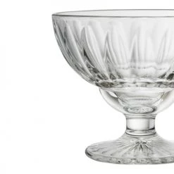 La Rochère Plats, Saladiers Et Coupelles Coupe Haute En Verre Transparent - Lot De 6 -saladiers et coupelles Soldes coupe haute en verre transparent lot de 6 6