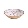 Table Passion Plats, Saladiers Et Coupelles Coupelle 30 Cm En Bois Décoré -saladiers et coupelles Soldes coupelle 30 cm en bois decore