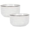Maisons Du Monde Vaisselle De Noël Coupelle En Faïence Gris Clair 11x6 - Lot De 2 -saladiers et coupelles Soldes coupelle en faience gris clair 11x6 1000 3 28 207488 4