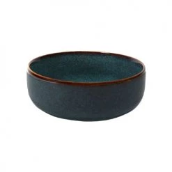 Sibo Homeconcept Plats, Saladiers Et Coupelles Coupelle En Grés Artisanal Bleu 15 Cm - Lot De 4