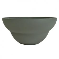 Sibo Homeconcept Plats, Saladiers Et Coupelles Coupelle En Porcelaine Gris 17.5 Cm - Lot De 6