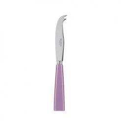 Sabre Découpe Couteau à Fromage Inox Et Acrylique Lilas