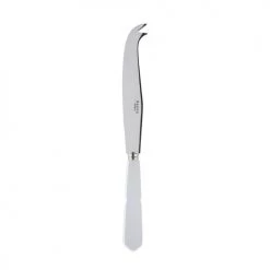 Sabre Découpe Couteau à Fromage Inox Et Blanc -saladiers et coupelles Soldes couteau a fromage inox et blanc 3