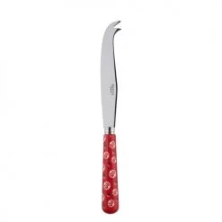 Sabre Découpe Couteau à Fromage Inox Et Rouge