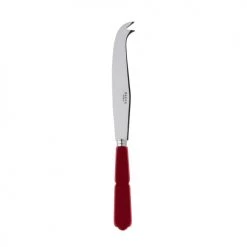 Sabre Découpe Couteau à Fromage Inox Et Rouge
