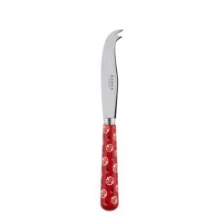 Sabre Découpe Couteau à Fromage Inox Et Rouge