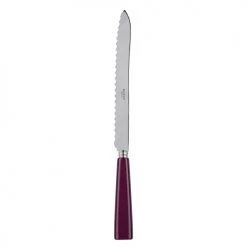 Sabre Découpe Couteau à Pain Aubergine -saladiers et coupelles Soldes couteau a pain aubergine 1