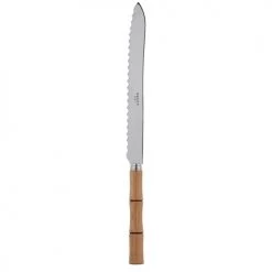 Sabre Découpe Couteau à Pain Bambou Naturel