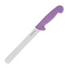 Hygiplas Découpe Couteau à Pain Violet 20cm -saladiers et coupelles Soldes couteau a pain violet 20cm