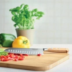 Sabatier Trompette Découpe Couteau Santoku -saladiers et coupelles Soldes couteau santoku 1
