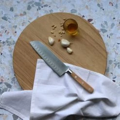 OGO Living Découpe Couteau Santoku Alvéolé 18cm -saladiers et coupelles Soldes couteau santoku alveole 18cm 3