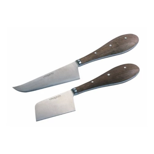 L'Atelier Du Vin Découpe Couteaux à Fromage Acier Et Noyer Massif Brun 3 L'Atelier Du Vin Découpe Couteaux à Fromage Acier Et Noyer Massif Brun