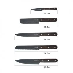 Laguiole Découpe Couteaux De Cuisine - Lot De 5 10 Laguiole Découpe Couteaux De Cuisine - Lot De 5 -saladiers et coupelles Soldes couteaux de cuisine lot de 5 3