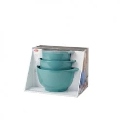 Rosti Plats, Saladiers Et Coupelles Ensemble Saladiers En Plastique Bleu Turquoise - Lot De 3 -saladiers et coupelles Soldes ensemble saladiers en plastique bleu turquoise lot de 3 4