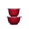 Rosti Plats, Saladiers Et Coupelles Ensemble Saladiers En Plastique Rouge - Lot De 2 -saladiers et coupelles Soldes ensemble saladiers en plastique rouge lot de 2